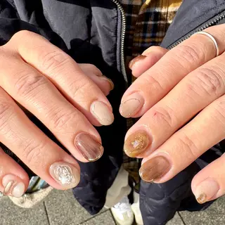 ミディアム Mikami Nanaのネイルデザイン