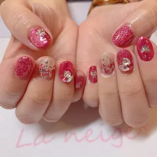 ネイル La neige* yuki 🐩🌙のネイルデザイン