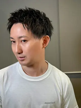 ショート メンズ 村井隆仁/上品/ 海外風/栄/矢場町のヘアスタイル