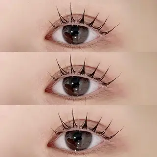 マツエク・マツパ Merci𖤐´ 長谷川　【万代】のマツエク・マツパデザイン