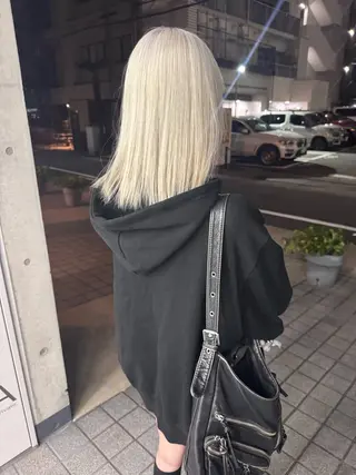 カラー Asami/名古屋/ ハイトーン/デザインのヘアスタイル