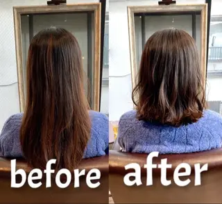 ミディアム *くせ毛に特化* 【yun】のヘアスタイル