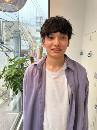 パーマ メンズ AIRI 🐈⬛のヘアスタイル