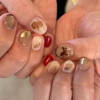 ネイル HAIR&MAKE EARTH 浦添店所属・EARTH浦添店 村吉のネイルデザイン