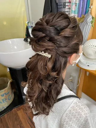 ロング 池谷 久美子のヘアスタイル