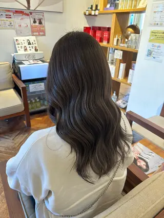 ロング カラー 鈴木 優斗のヘアスタイル