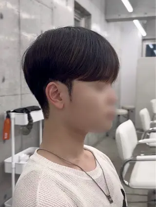 ショート カラー パーマ ヘアアレンジ メンズ パク・ボミン小野リエ 韓国ハーフ🦊のその他イメージ