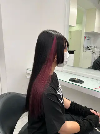 カラー ブリーチなし透明感 💗RYOTAのヘアスタイル