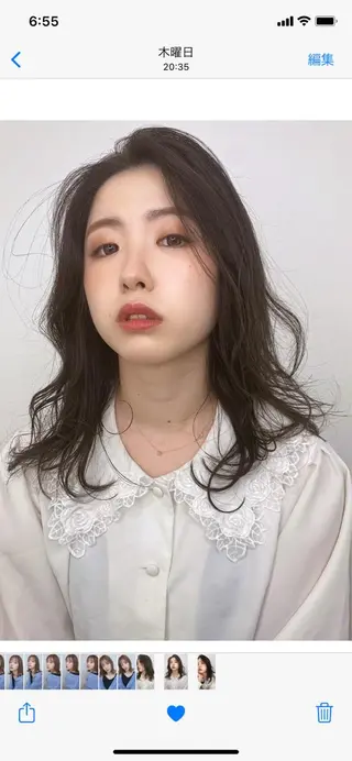 セミロング Sea by LUVISM所属・Sea by LUVISM アヤノのヘアスタイル