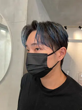 メンズ 🌟髪質改善カラー✨ スナガネ🌟のヘアスタイル