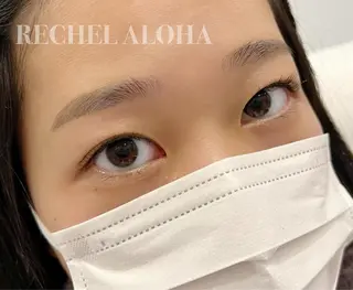 アイブロウ RECHEL ALOHA　茨木店のマツエク・マツパデザイン