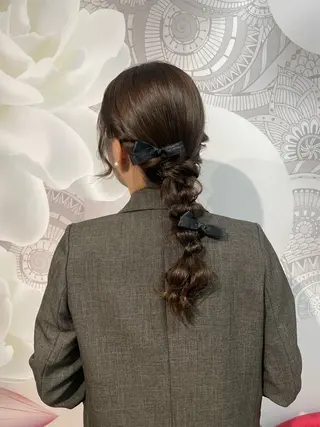 ヘアアレンジ 佐野 優美子のヘアスタイル