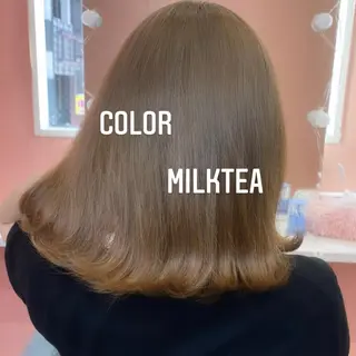 ショート カラー エクステ🩵ブリーチ 韓国ヘア🩵KAEのヘアスタイル