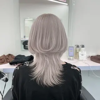 ミディアム ‎🤍札幌ハイトーン 🤍シンゴのヘアスタイル