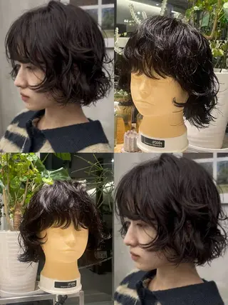 パーマ 宮本 茉衣子のヘアスタイル