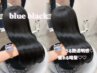 ロング カラー Rio🎀ブリーチ なし透明感♡顔周り♡のヘアスタイル