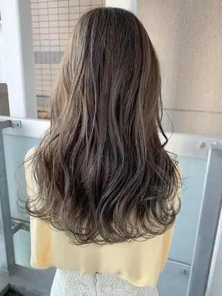 ロング カラー 古田 昂也のヘアスタイル