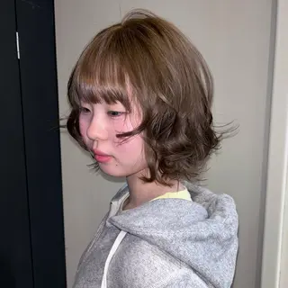 ショート ひな🐥ハイトーン/ レイヤーカット🍀のヘアスタイル