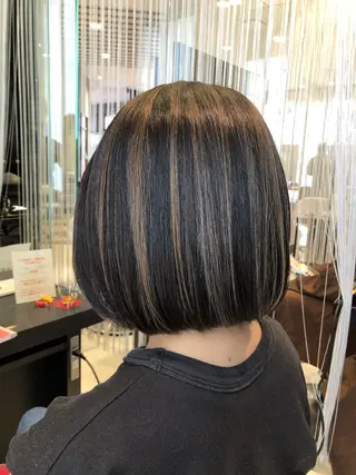ミディアム カラー ヘアアレンジ 大塚 貴之のヘアスタイル