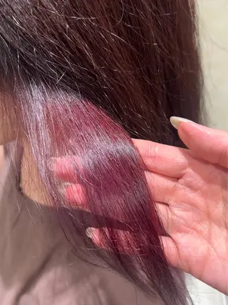 カラー Lien カレンのヘアスタイル
