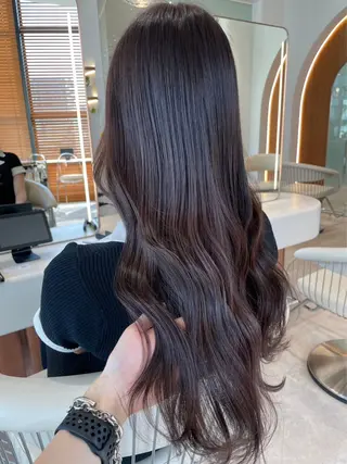 ロング カラー 艶髪レイヤー AZUSAのヘアスタイル