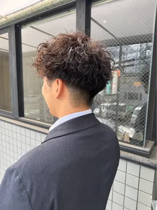 パーマ メンズ Happiness: 大前紗弥🎀.⋆のヘアスタイル