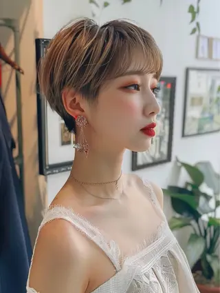 ショート MODEK'S松原 Haruのヘアスタイル