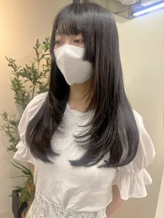 セミロング メンズ レイヤー ウルフ 弓木啓輔のヘアスタイル