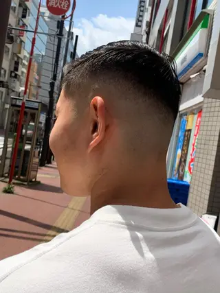 ショート メンズ 羽木 隆徒のヘアスタイル