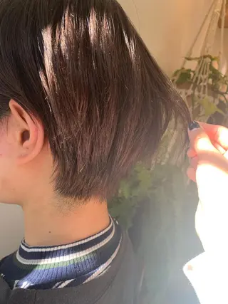 ショート カラー 山下 千明のヘアスタイル