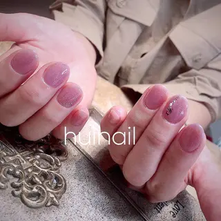 ショート めぐみのネイルサロン スタッフ練習のネイルデザイン