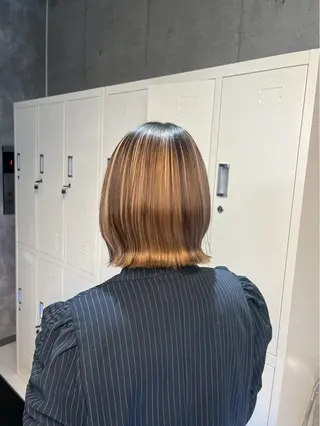 カラー 🌈推し活ハイトーン 💫荒川結星のヘアスタイル