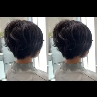 ショート パーマ 【20時〜22時】 KENのヘアスタイル