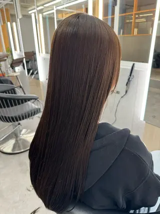 ロング カラー 【縮毛矯正/カラー】 今野寛己のヘアスタイル
