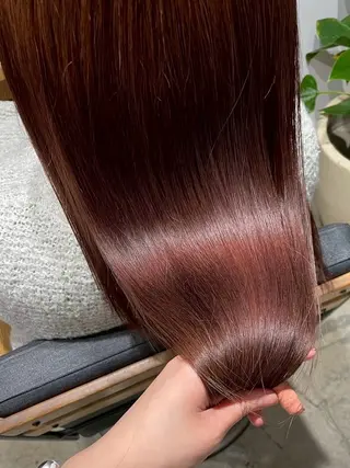 ロング 暖色カラー🌺／ 髪質改善🌿／ゆうかのヘアスタイル