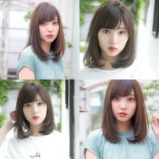 ミディアム カラー ❣️韓国/レイヤー/ 透明感カラー/まさのヘアスタイル