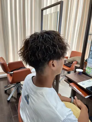 ショート パーマ メンズ 🧊メンズ特化🧊 高木航希のヘアスタイル