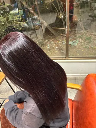 セミロング 河田 綺香のヘアスタイル