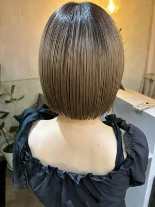 ショート カラー 💜髪質改善/ 艶カラー/ミナ🩷のヘアスタイル