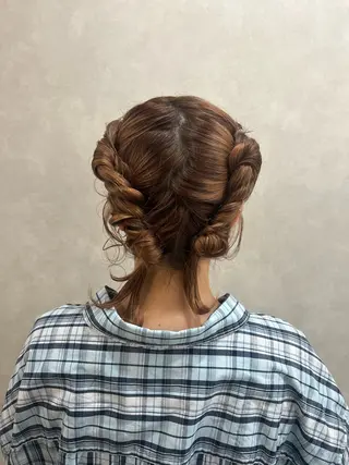 セミロング 🌈いけだ あみ🌷のヘアスタイル