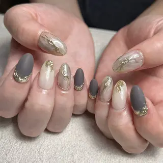 ネイル among アマン所属・lecoa_ kana／amongのネイルデザイン