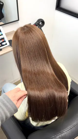 ロング 大友 岳斗のヘアスタイル