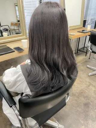 ロング カラー メンズパーマ メンズ特化ryoのヘアスタイル