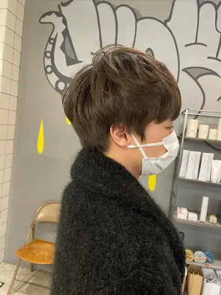 パーマ メンズ メンズ専門サロン wokeのヘアスタイル