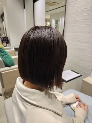 ミディアム ✂髪質改善ストレート NO.1 深澤 颯斗のヘアスタイル