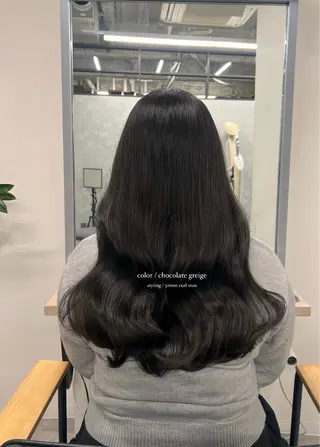ロング カラー natsu/梅田 /透明感/艶髪のヘアスタイル
