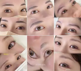 マツエク・マツパ 榊原 ゆらのマツエク・マツパデザイン