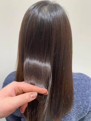セミロング KAORU/絹髪 /髪質改善/奈良のヘアスタイル