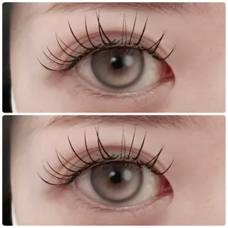マツエク・マツパ Lien eyelashのマツエク・マツパデザイン