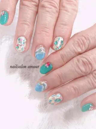 ネイル nailsalon ♡amour♡のネイルデザイン